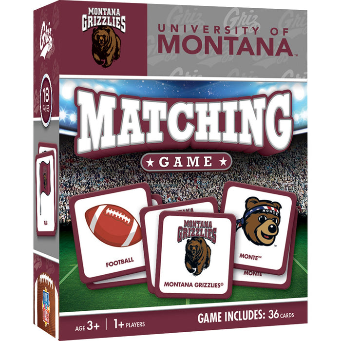 Montana Grizzlies Matching Game - Just $7.79! Shop now at Retro Gaming of Denver