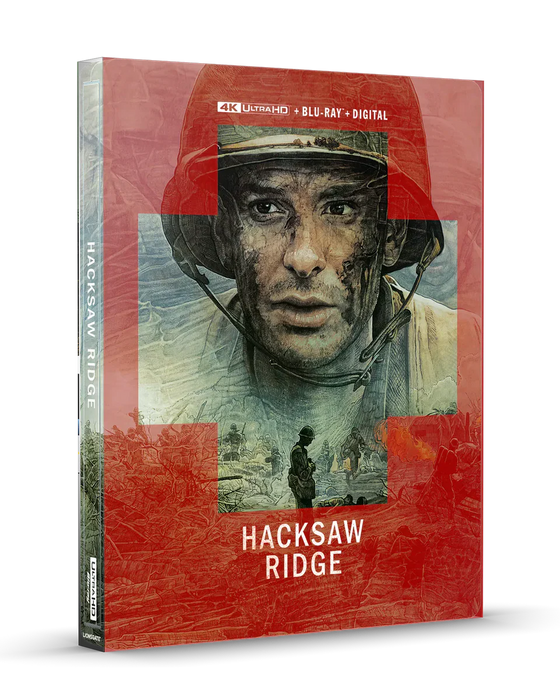 Hacksaw Ridge - Limited Edition Steelbook (4K Ultra HD + Blu-ray + Digital) - for just $34.99! 