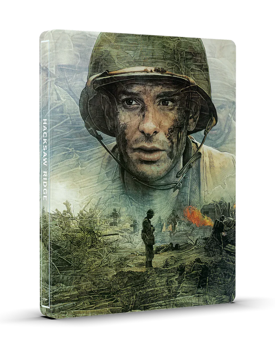Hacksaw Ridge - Limited Edition Steelbook (4K Ultra HD + Blu-ray + Digital) - for just $34.99! 