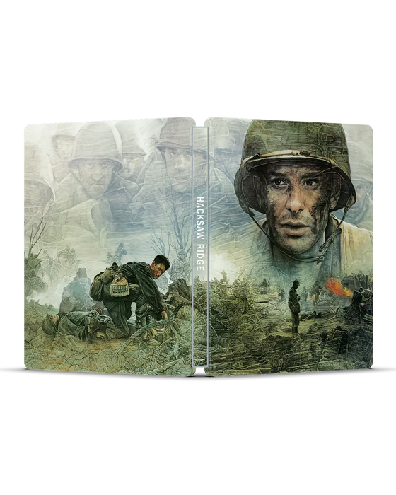 Hacksaw Ridge - Limited Edition Steelbook (4K Ultra HD + Blu-ray + Digital) - for just $34.99! 