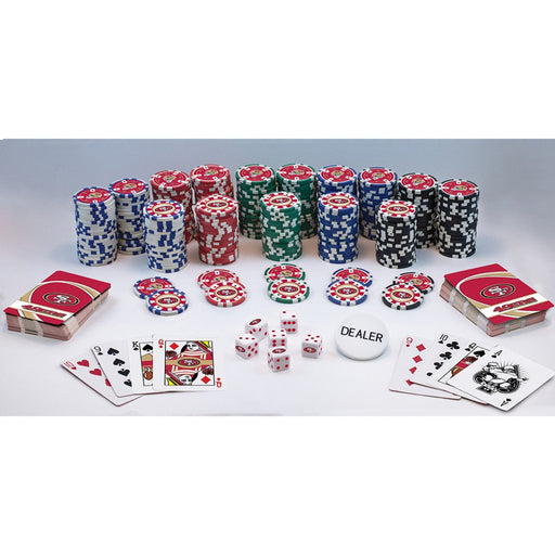 San Francisco 49ers 300 Piece Poker Set - for just $124.99! 