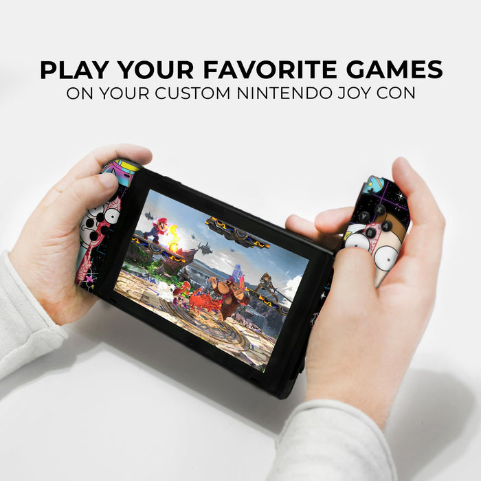 R&M Halloween Nintendo Switch Joycons - for just $134.99! 