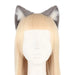 Handmade Cat Faux Fur Ears Headband - Fluffy Plush Animal Hair Hoop - for just $18.99! 