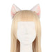 Handmade Cat Faux Fur Ears Headband - Fluffy Plush Animal Hair Hoop - for just $18.99! 