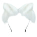 Handmade Cat Faux Fur Ears Headband - Fluffy Plush Animal Hair Hoop - for just $18.99! 