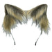 Handmade Cat Faux Fur Ears Headband - Fluffy Plush Animal Hair Hoop - for just $18.99! 