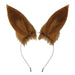 Handmade Cat Faux Fur Ears Headband - Fluffy Plush Animal Hair Hoop - for just $18.99! 