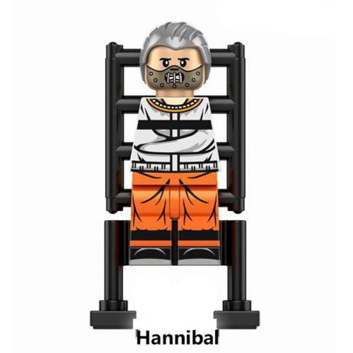 Hannibal Lecter Silence of The Lambs Horror Movie Monsters Mini Action Figures - Lego-Compatible Minifigures - Just $3.99! Shop now at Retro Gaming of Denver