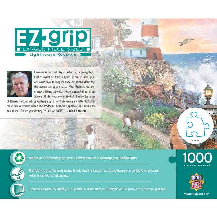 EZ Grip - Lighthouse Keepers 1000 Piece Jigsaw Puzzle - for just $19.99! 