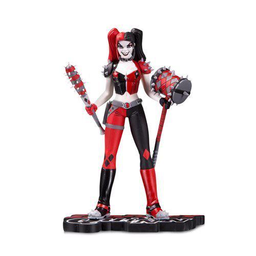 Harley Quinn Red White and Black Statue by Amanda Conner Statue - Just $98.70! Shop now at Retro Gaming of Denver