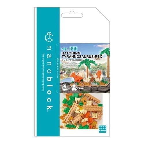 Hatching Tyrannosaurus Rex Dinosaur Nanoblock Constructible Figure - for just $8.99! 