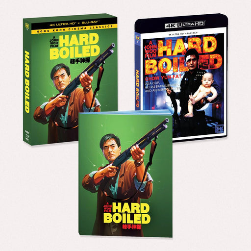 Hard Boiled - Deluxe Limited Edition Slipcase (4K Ultra HD + Blu-ray) - for just $54.99! 