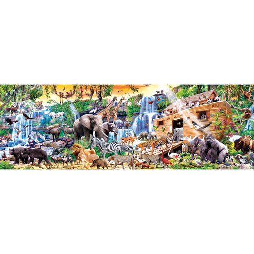 Noah's Ark - 1000 Piece Panoramic Jigsaw Puzzle - Just $19.99! Shop now at Retro Gaming of Denver