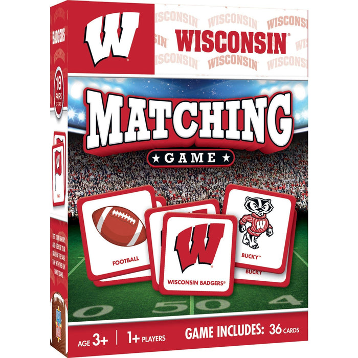 Wisconsin Badgers Matching Game - for just $12.99! 