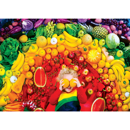 Rainbow Sauce - Fruity-licious 500 Piece Jigsaw Puzzle - Just $9.99! Shop now at Retro Gaming of Denver