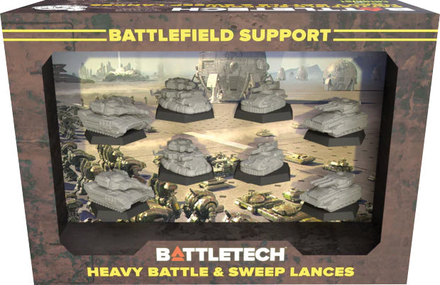 Battlefield Support - Heavy Battle & Sweep Lances - for just $39.99! 