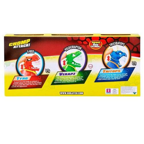 Heroes of Goo Jit Zu Dino Power Chomp Attack Mega 3 Pack Action Figure - Just $36! Shop now at Retro Gaming of Denver