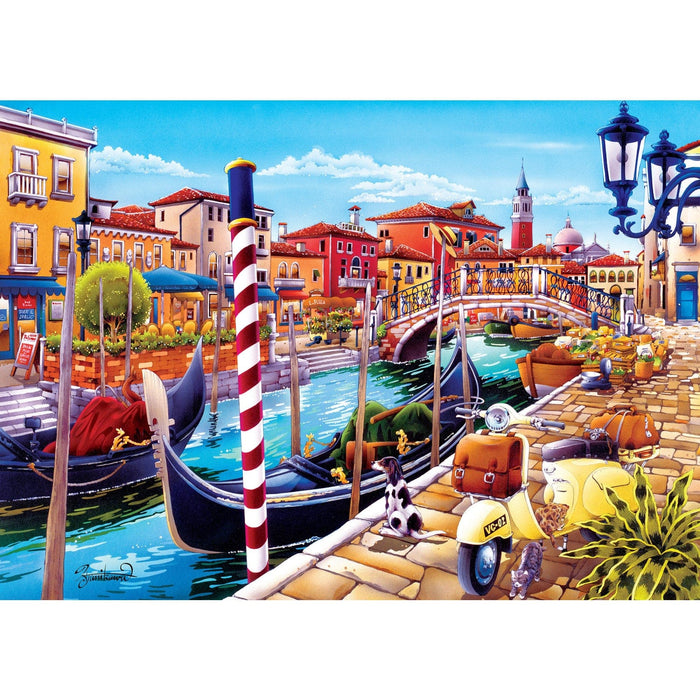 Travel Diary - Venice 500 Piece Jigsaw Puzzle - for just $14.99! 