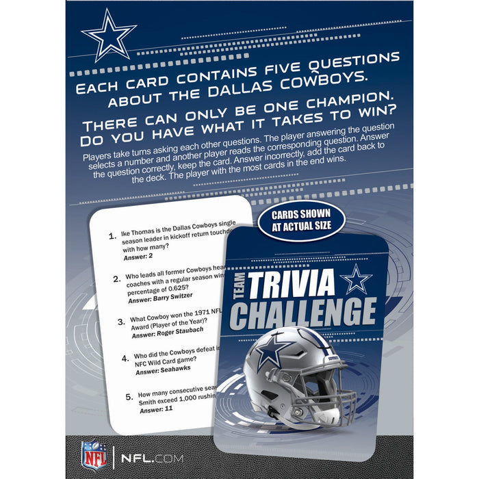 Dallas Cowboys Trivia Challenge - Just $12.99! Shop now at Retro Gaming of Denver