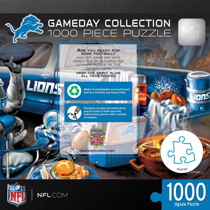 Detroit Lions - Gameday 1000 Piece Jigsaw Puzzle - for just $19.99! 
