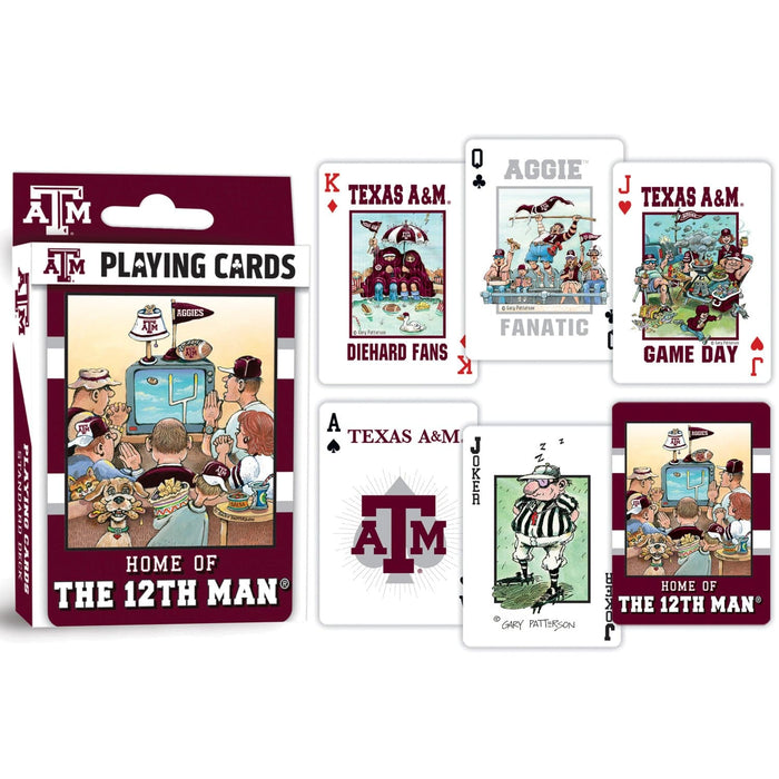 Texas A&M Aggies Fan Deck Playing Cards - 54 Card Deck - for just $7.99! 