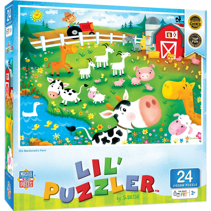 Lil Puzzler - Old MacDonald's Farm 24 Piece Jigsaw Puzzle - Just $12.99! Shop now at Retro Gaming of Denver