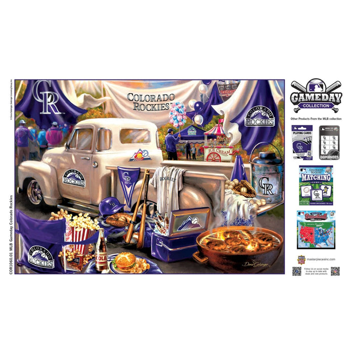 Colorado Rockies - Gameday 1000 Piece Jigsaw Puzzle - for just $19.99! 