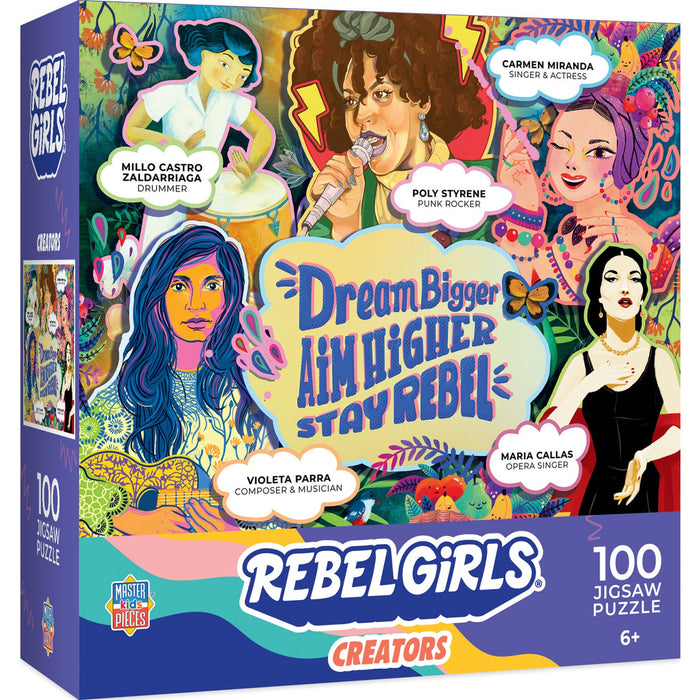 Rebel Girls - Creators 100 Piece Jigsaw Puzzle - Just $9.99! Shop now at Retro Gaming of Denver