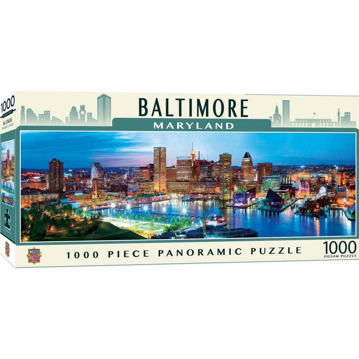Baltimore, Maryland 1000 Piece Panoramic Jigsaw Puzzle - for just $19.99! 