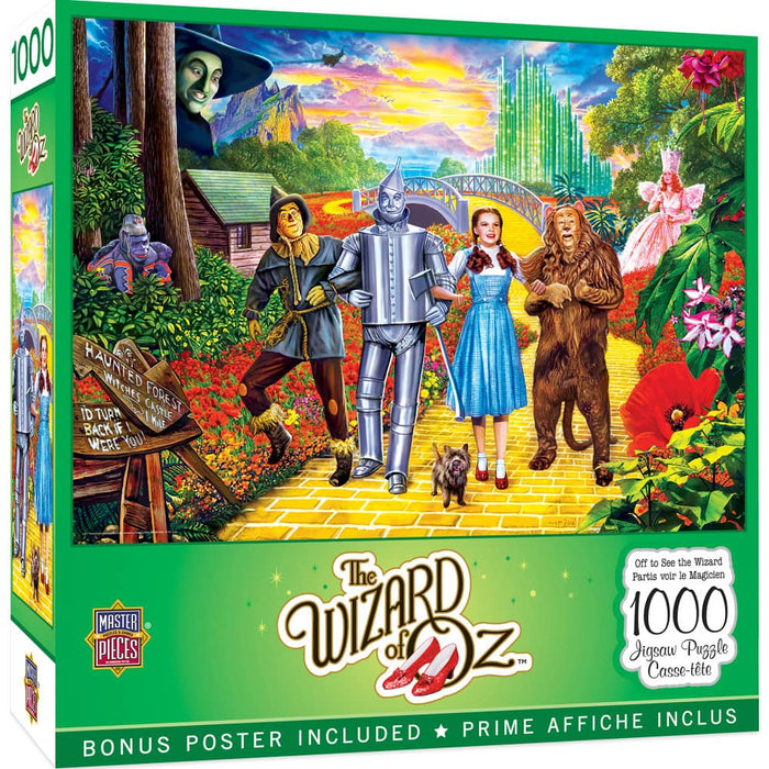 The Wizard of Oz - Off to See the Wizard 1000 Piece Jigsaw Puzzle - for just $16.99! 