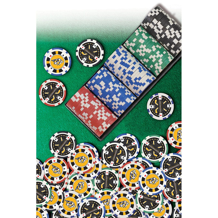 Nashville Predators 100 Piece Poker Chips - for just $19.99! 