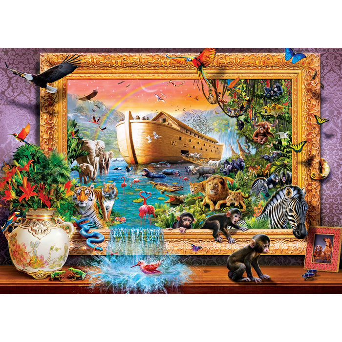 Noah's Ark Comes Alive - 1000 Piece Jigsaw Puzzle - Just $16.99! Shop now at Retro Gaming of Denver