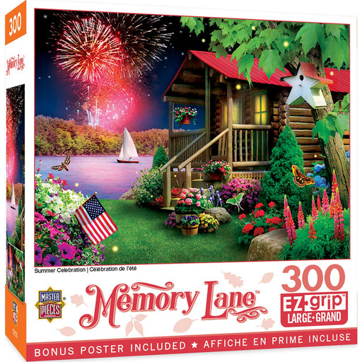 Memory Lane - Summer Celebration 300 Piece EZ Grip Jigsaw Puzzle - Just $14.99! Shop now at Retro Gaming of Denver