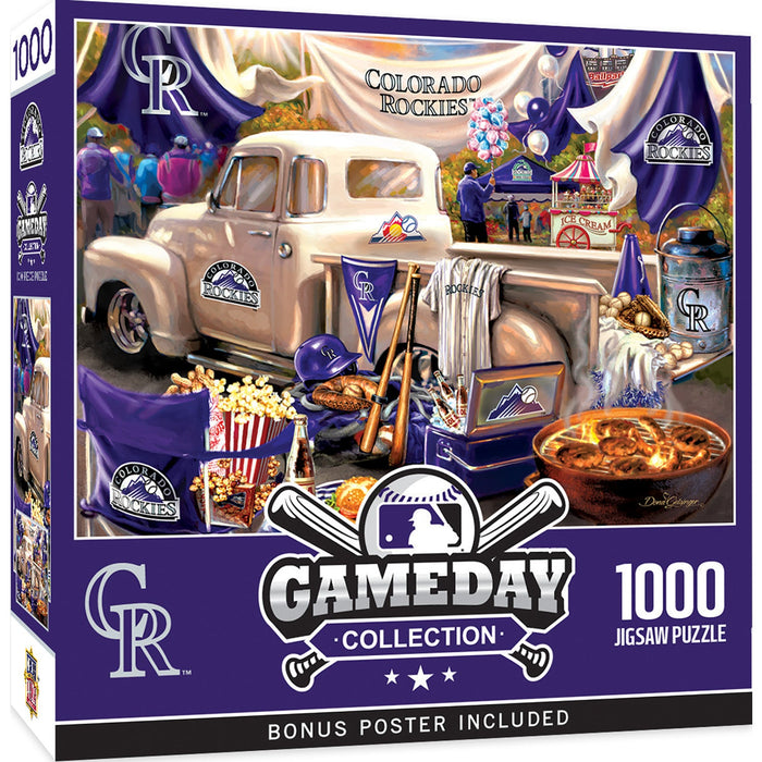 Colorado Rockies - Gameday 1000 Piece Jigsaw Puzzle - Just $19.99! Shop now at Retro Gaming of Denver