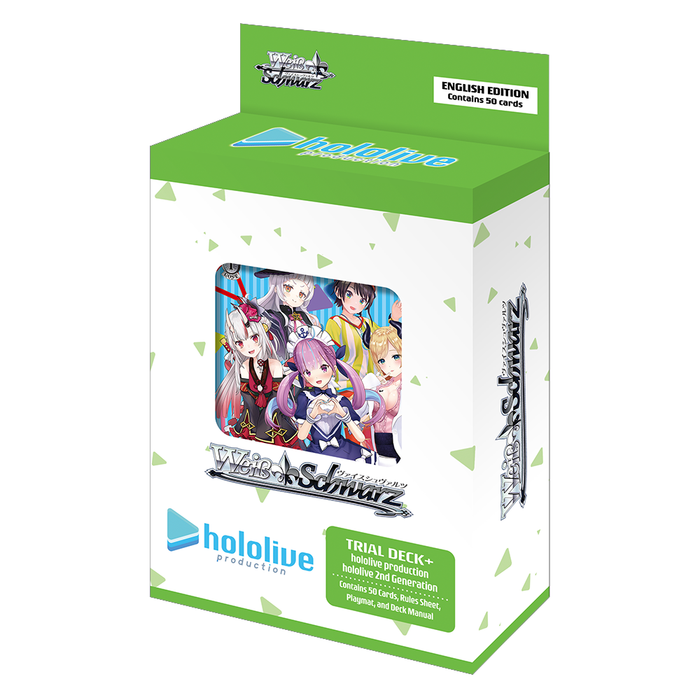 Weiss Schwarz: hololive production 2nd Generation Trial Deck+ - for just $19.99! 