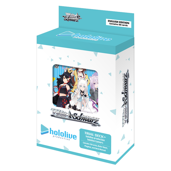 Weiss Schwarz: hololive production Gamers Trial Deck+ - for just $19.99! 