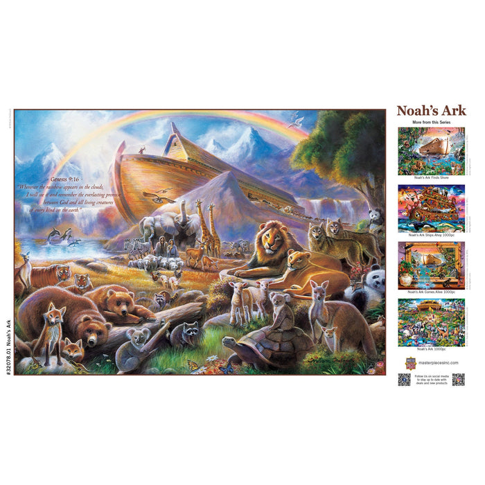 Noah's Ark 500 Piece Jigsaw Puzzle - Just $14.99! Shop now at Retro Gaming of Denver