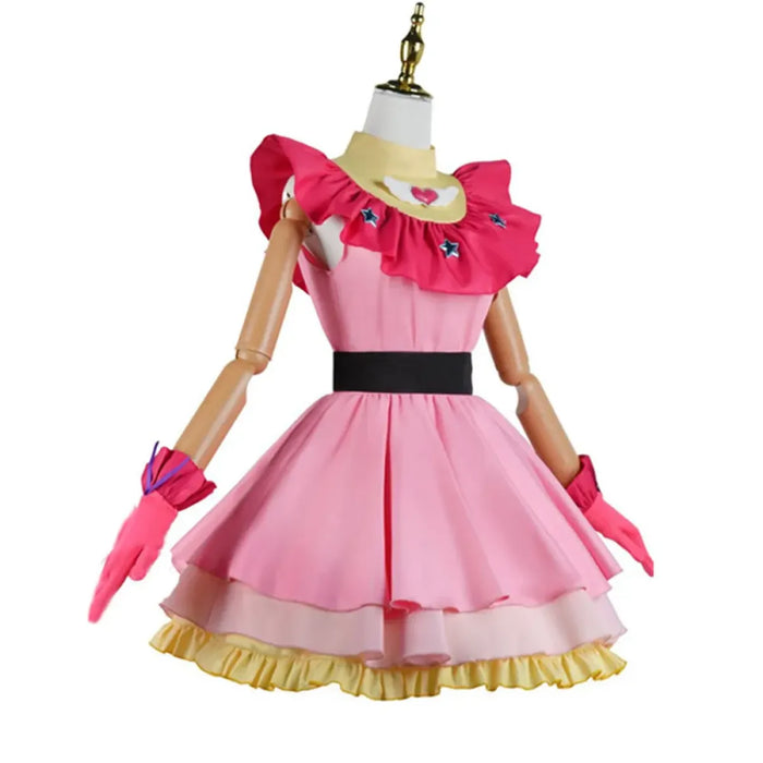OSHI NO KO Ai Hoshino Cosplay Costume - Lolita Pink Uniform Dress - for just $21.99! 