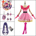 OSHI NO KO Ai Hoshino Cosplay Costume - Lolita Pink Uniform Dress - for just $21.99! 