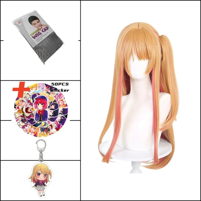 OSHI NO KO Ai Hoshino Cosplay Costume - Lolita Pink Uniform Dress - for just $21.99! 