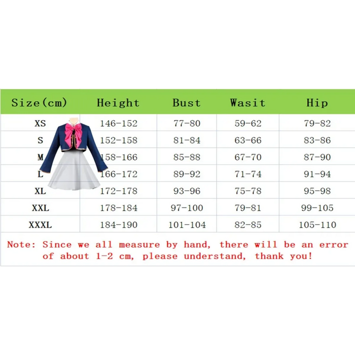 OSHI NO KO Ai Hoshino Cosplay Costume - Lolita Pink Uniform Dress - for just $21.99! 