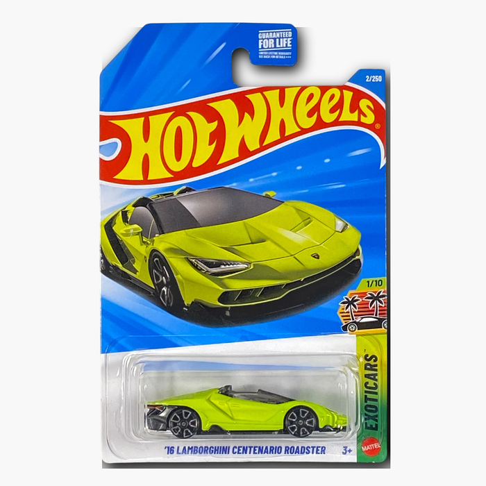 Hot Wheels '16 Lamborghini Centenario Roadster | Exoticars Series 1/10 - for just $2.49! 