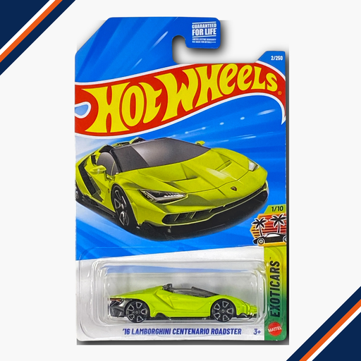 Hot Wheels '16 Lamborghini Centenario Roadster | Exoticars Series 1/10 - for just $2.49! 