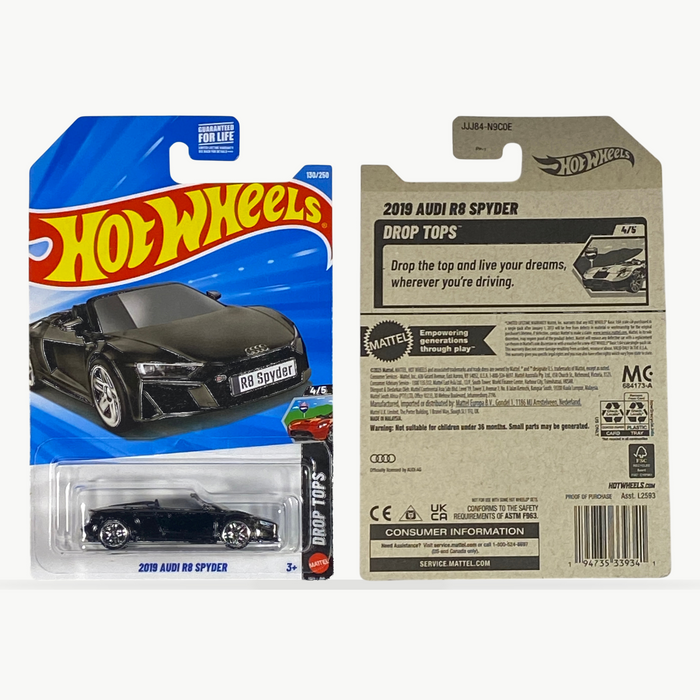 Hot Wheels 2019 Audi R8 Spyder | Drop Tops Series 4/5 - for just $2.49! 