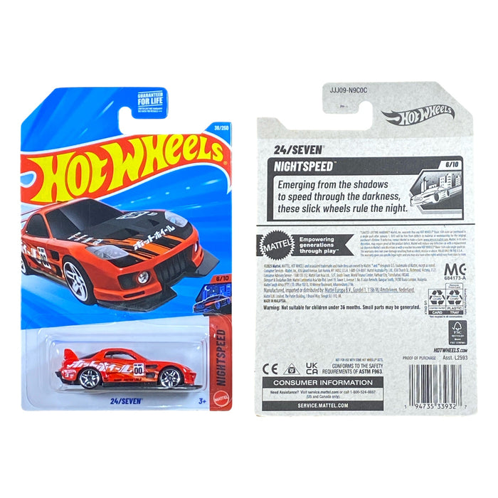 Hot Wheels 24/Seven - Nightspeed 6/10 - for just $2.99! 