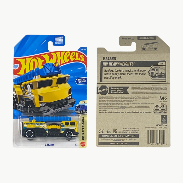 Hot Wheels 5 Alarm | Heavy Weights Series 1/5 - for just $2.49! 