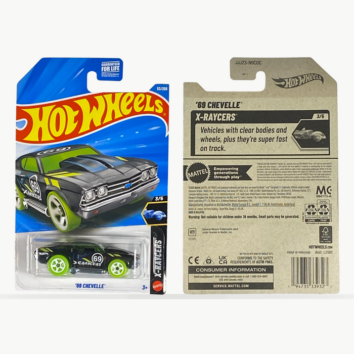 Hot Wheels '69 Chevelle | X-Raycers Series 3/5 - for just $2.49! 
