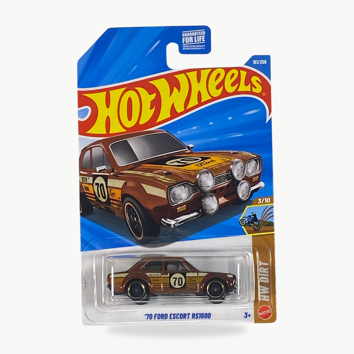 Hot Wheels '70 Ford Escort RS1600 | Dirt Series 3/10 - for just $2.49! 