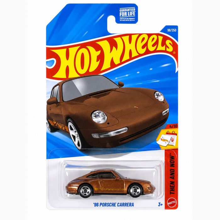 Hot Wheels ’96 Porsche Carrera | Then and Now Series 4/10 - for just $2.49! 