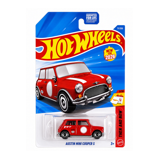 Hot Wheels Austin Mini Cooper S | Then and Now Series 1/10 - for just $2.49! 